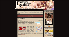 Desktop Screenshot of fantasyrealmsonline.com